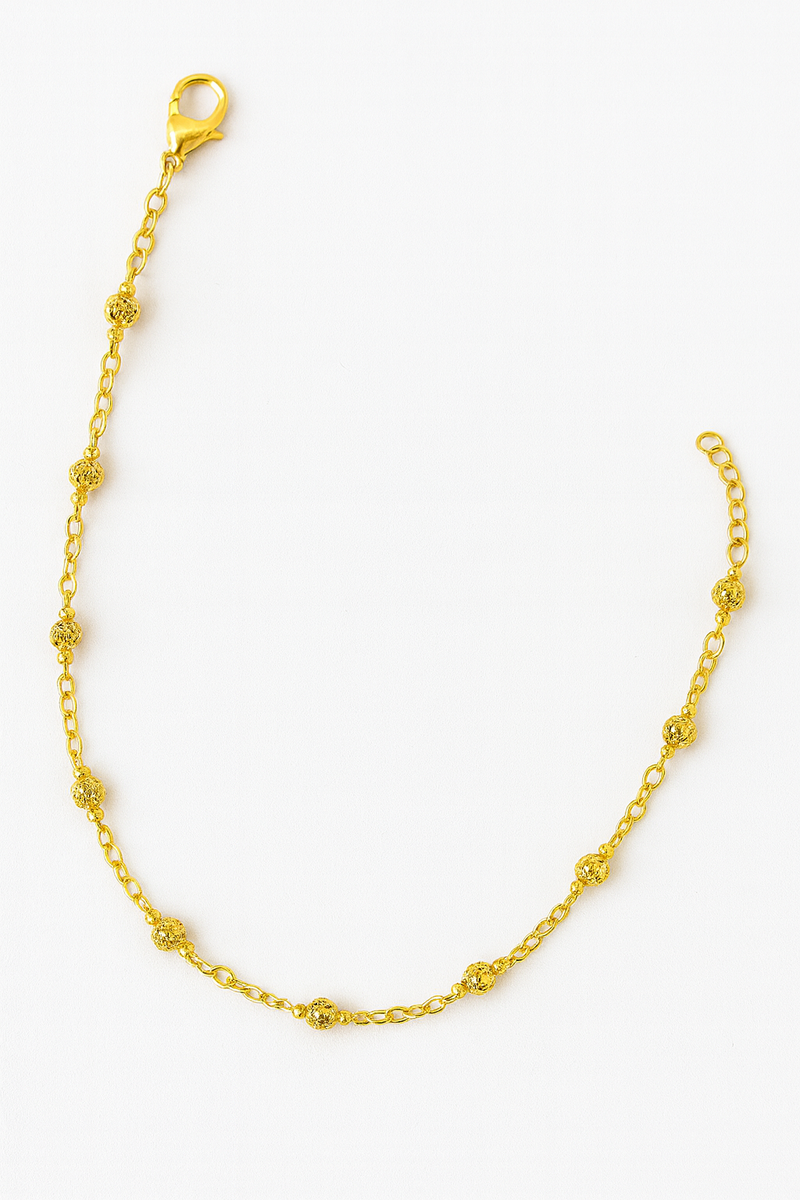 ✨ Colar Dourado Esferas Luxo