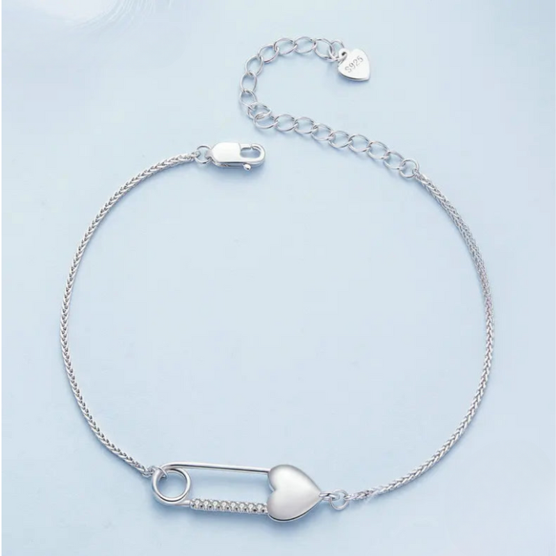 CONJUNTO 2 PEÇAS PULSEIRA E BRINCO PRATAS 925