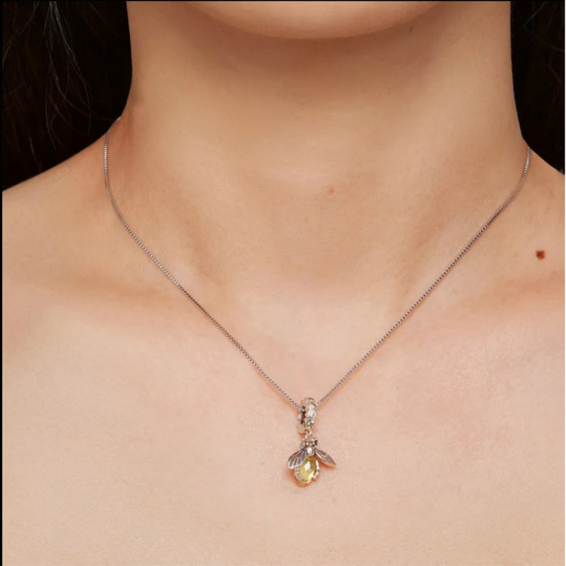 PINGENTE HONEYBEE PRATAS 925