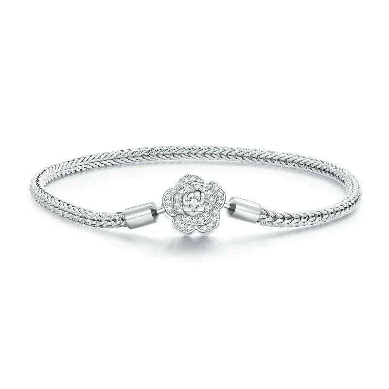 PULSEIRA DE CRISTAL PRATAS 925