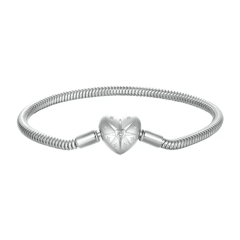 PULSEIRA CORAZÓN PRATAS 925